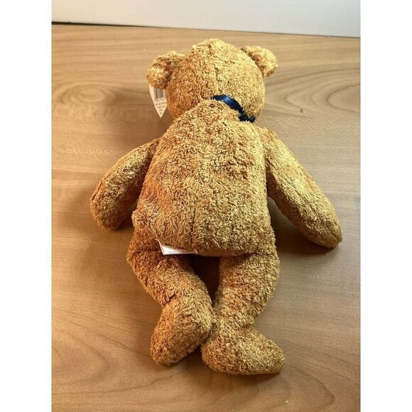 1998 Rare TY Beanie Baby Fuzz Bear - Original Retired - Fuzz the Bear W/ Case - Picture 8 of 11